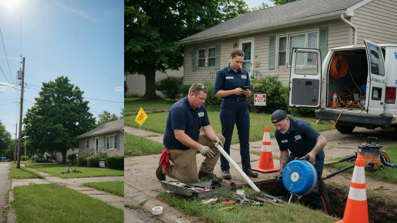 Sewer Line Repair in Omaha, IL near me